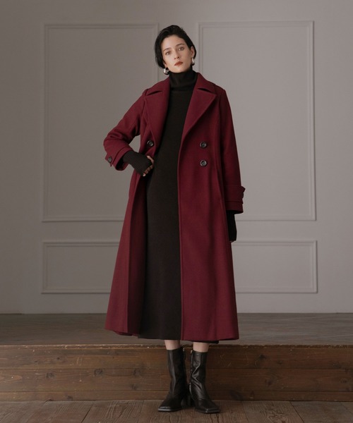 MIELI INVARIANT（ミエリインヴァリアント）の「Turtle Eco Knit Onepiece（ワンピース・レディース・アイボリー/グレー系その他/ブラック・FREE）」の22枚目の写真