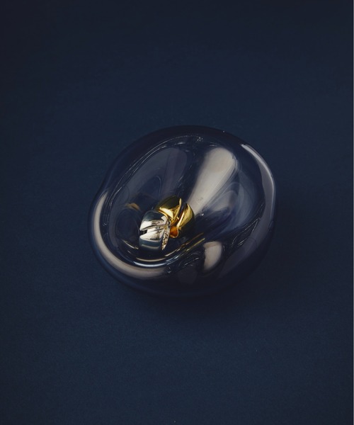 【セール】【金属アレルギー対応】Soil volume ring （ボリュームリング）/ニッケルフリーメッキ（リング）｜loni（ロニ）