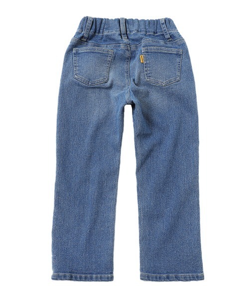 devirock（デビロック）の「楽デニム ストレートパンツ（デニムパンツ・キッズ・ブルー系その他/ネイビー/サックスブルー/ワンウォッシュ・100cm/110cm/120cm/130cm/140cm/150cm/160cm）」の11枚目の写真