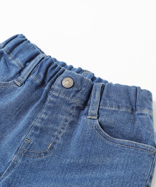 devirock（デビロック）の「楽デニム ストレートパンツ（デニムパンツ・キッズ・ブルー系その他/ネイビー/サックスブルー/ワンウォッシュ・100cm/110cm/120cm/130cm/140cm/150cm/160cm）」の12枚目の写真