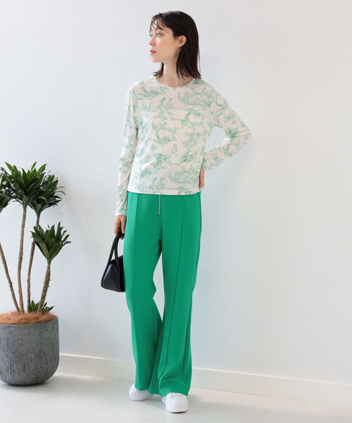 Ray BEAMS（レイビームス）の「Ray BEAMS / トワルド ジュイ プリント クルーネック Tシャツ（Tシャツ/カットソー・レディース・ケリー/ロイヤルブルー・ONE SIZE）」の10枚目の写真