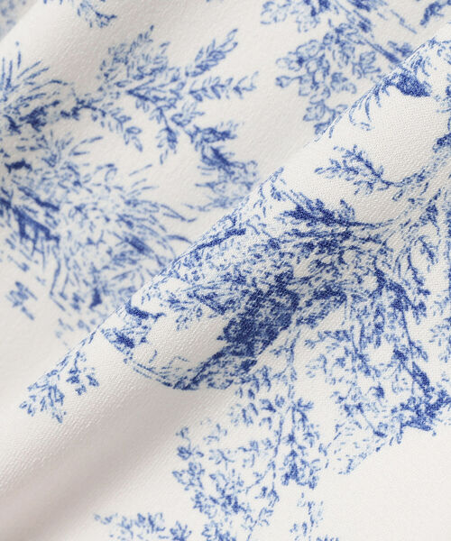 Ray BEAMS（レイビームス）の「Ray BEAMS / トワルド ジュイ プリント クルーネック Tシャツ（Tシャツ/カットソー・レディース・ケリー/ロイヤルブルー・ONE SIZE）」の17枚目の写真