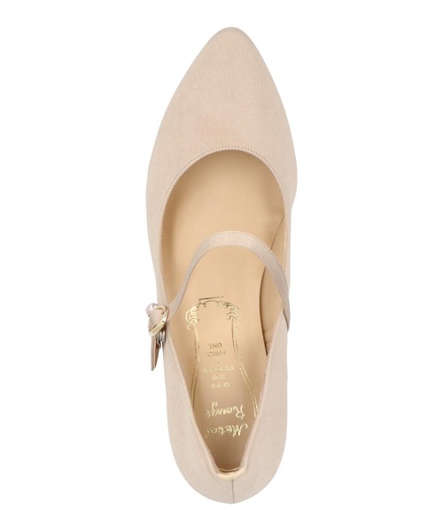 ASBee（アスビー）の「METAL ROUGE メタルルージュ レディース パール調ビジューストラップパンプス 507（パンプス・レディース・ベージュ/ブラック/ワインレッド・22.5cm/22.0cm/25.0cm/23.0cm/23.5cm/24.5cm/24.0cm）」の16枚目の写真