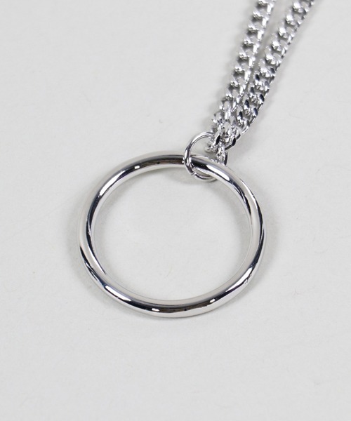 SPINNS（スピンズ）の「SIMPLEチェーンネックレス（ネックレス・メンズ・B/A/C/D/E・ONESIZE）」の2枚目の写真