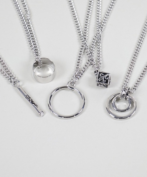 SPINNS（スピンズ）の「SIMPLEチェーンネックレス（ネックレス・メンズ・B/A/C/D/E・ONESIZE）」の6枚目の写真
