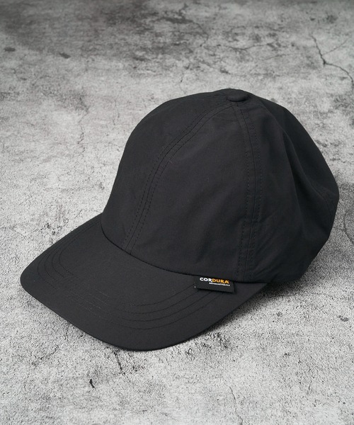ADPOSION（アドポーション）の「Cordura Low Cap / コーデュラナイロン ローキャップ（キャップ・メンズ・ブラック/ベージュ/ネイビー・FREE）」の2枚目の写真