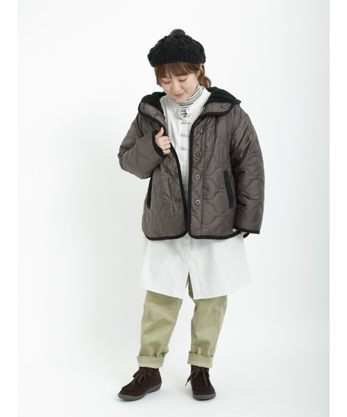 Samansa Mos2(サマンサ モスモス)の「太コーデュロイテーパードパンツ(その他パンツ・レディース・オフホワイト/グレー/ベージュ/オレンジ/グリーン・フリ-)」の21枚目の写真