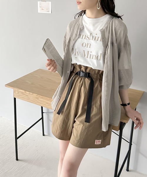 Java（ジャバ）の「《JaVa ジャバコラボ》大人のミニ。バックルベルトショートパンツ（その他パンツ・レディース・ベージュ系その他/モカ/ブラック・LARGE/MEDIUM/SMALL/X-LARGE）」の12枚目の写真