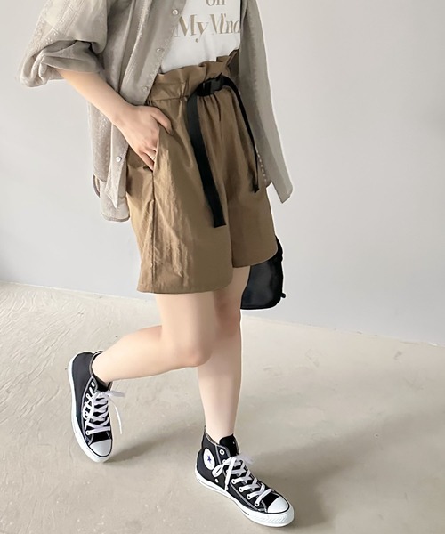 Java（ジャバ）の「《JaVa ジャバコラボ》大人のミニ。バックルベルトショートパンツ（その他パンツ・レディース・ベージュ系その他/モカ/ブラック・LARGE/MEDIUM/SMALL/X-LARGE）」の13枚目の写真