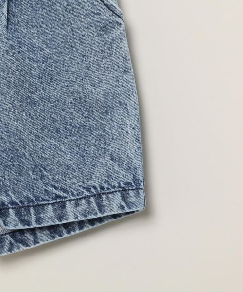 LOWRYS FARM（ローリーズファーム）の「ＣＯＮＥデニムショートパンツ　177885（デニムパンツ・キッズ・ワンウォッシュ/ケミカルウォッシュ・110cm/120cm/130cm/140cm/150cm）」の18枚目の写真