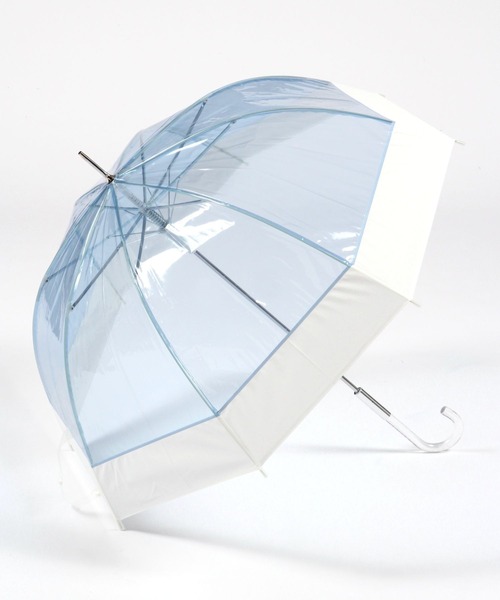 GLOBAL WORK（グローバルワーク）の「バイカラービニ傘/174699（長傘・レディース・ダークブラウン/グリーン/ライトブルー・FREE）」の3枚目の写真