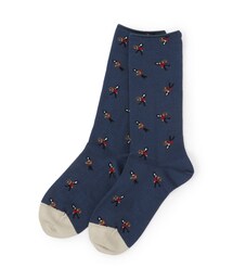 LAURA ASHLEY（ローラアシュレイ）の「ヴィンテージソルジャー柄　靴下（ソックス/靴下）」