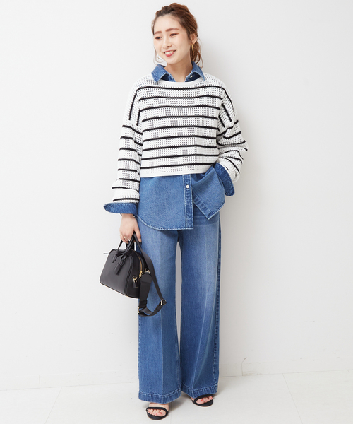 Spick & Span(スピックアンドスパン)の「デニムパンツ(デニムパンツ・レディース・ブルー・36/38)」の7枚目の写真