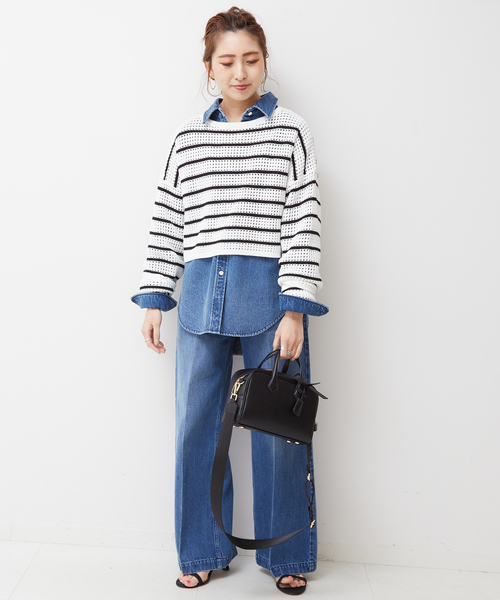 Spick & Span(スピックアンドスパン)の「デニムパンツ(デニムパンツ・レディース・ブルー・36/38)」の11枚目の写真