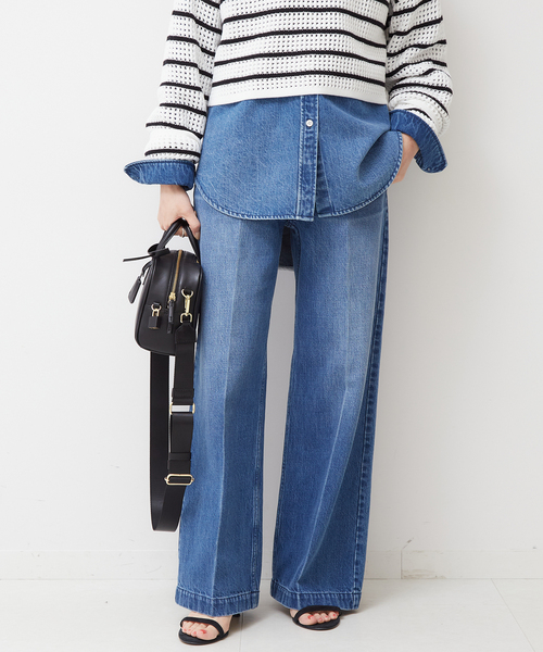 Spick & Span(スピックアンドスパン)の「デニムパンツ(デニムパンツ・レディース・ブルー・36/38)」の13枚目の写真