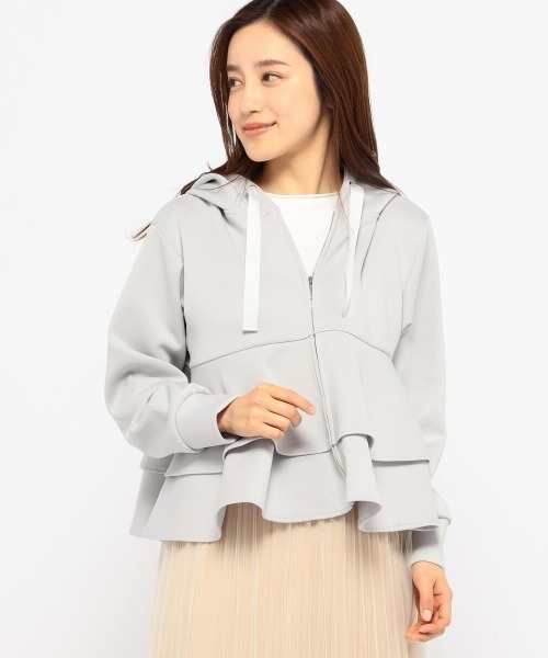 MISCH MASCH(ミッシュマッシュ)の「ダンボールフリルパーカー(パーカー)」 WEAR