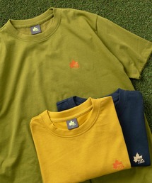 LOGOS park（ロゴスパーク）の「【LOGOS/ロゴス】ワンポイントロゴ刺繍 クルーネック半袖Tシャツ/ 半袖カットソー/吸汗速乾（Tシャツ/カットソー）」