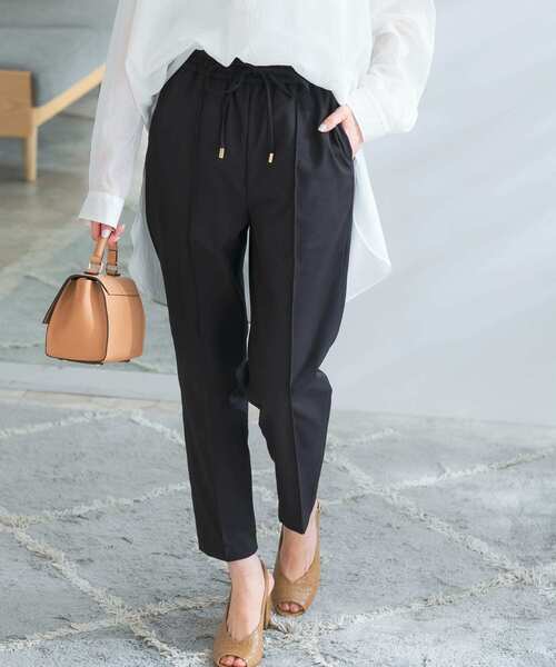 アーバンリサーチ ロッソ（URBAN RESEARCH ROSSO）/ウォッシャブルイージーテーパードパンツ URBAN RESEARCH ROSSO WOMEN（アーバンリサーチ ロッソ）の