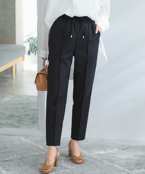 XLサイズあり』ウールツイードテーパードパンツ URBAN RESEARCH ROSSO