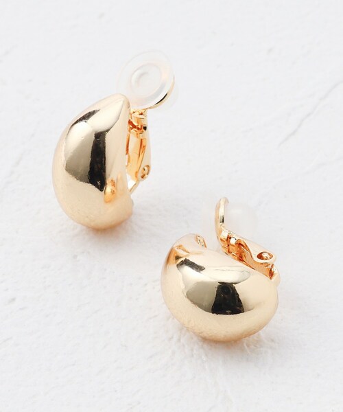 OPAQUE.CLIP（オペークドットクリップ）の「◆メタルドロップイヤリング（イヤリング・レディース・シルバー/ゴールド・00）」の3枚目の写真