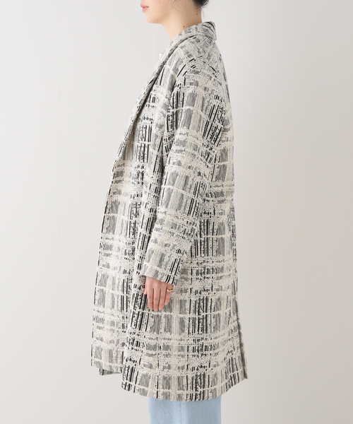 セール】BLACK GIOLICAツイードガウン（その他アウター）｜FRAMeWORK