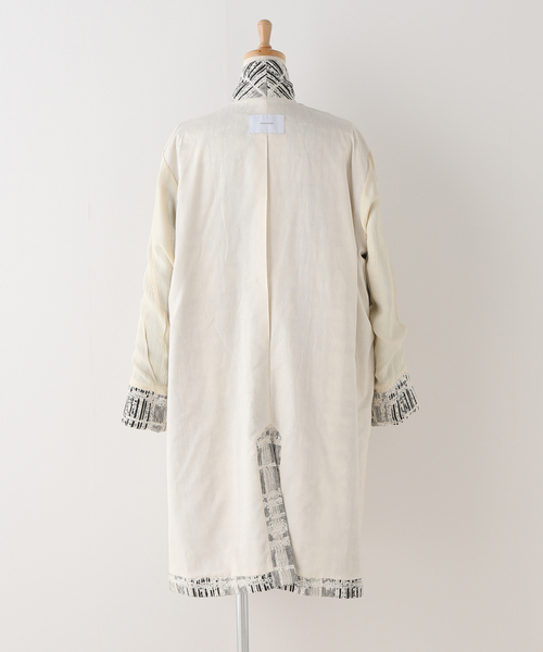 セール】BLACK GIOLICAツイードガウン（その他アウター）｜FRAMeWORK