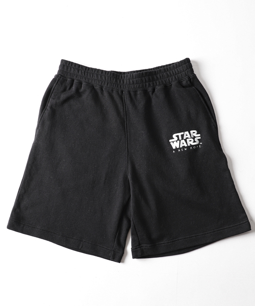 STAR WARS（スターウォーズ）の「【STAR WARS】relume 別注 ロゴ刺繍スウェットショーツ（スウェットパンツ・メンズ・チャコールグレー/ブラック系その他/グレー/ブラック・LARGE/MEDIUM）」の21枚目の写真