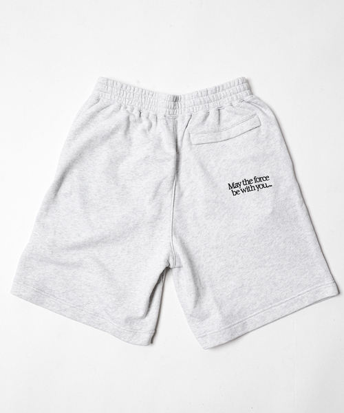 STAR WARS（スターウォーズ）の「【STAR WARS】relume 別注 ロゴ刺繍スウェットショーツ（スウェットパンツ・メンズ・チャコールグレー/ブラック系その他/グレー/ブラック・LARGE/MEDIUM）」の13枚目の写真