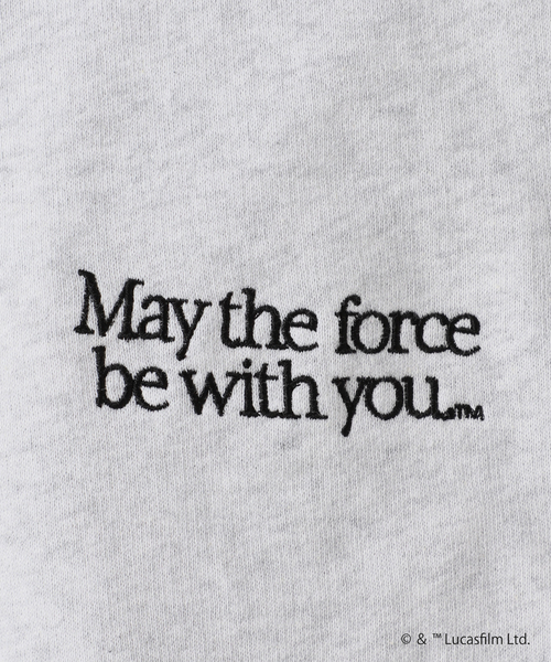 STAR WARS（スターウォーズ）の「【STAR WARS】relume 別注 ロゴ刺繍スウェットショーツ（スウェットパンツ・メンズ・チャコールグレー/ブラック系その他/グレー/ブラック・LARGE/MEDIUM）」の8枚目の写真