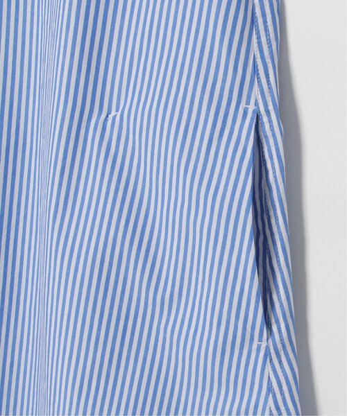 NO NEED（ノーニード）の「ブロ－ドＡラインオーバーロングシャツ（シャツ/ブラウス・メンズ・ホワイト/ベージュ系その他/ブルー/ベージュ/チャコールグレー/ブルー系/スカイブルー/ブラック・L/M）」の15枚目の写真