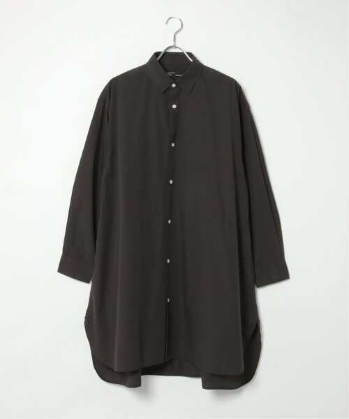 NO NEED（ノーニード）の「ブロ－ドＡラインオーバーロングシャツ（シャツ/ブラウス・メンズ・ホワイト/ベージュ系その他/ブルー/ベージュ/チャコールグレー/ブルー系/スカイブルー/ブラック・L/M）」の21枚目の写真