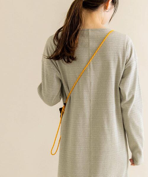 SMELLY（スメリー）の「ハッスイジップサコッシュ（ショルダーバッグ・レディース・アイボリー/ブラック/ベージュ・-）」の21枚目の写真