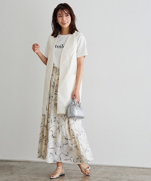 ストラップフラットサンダル