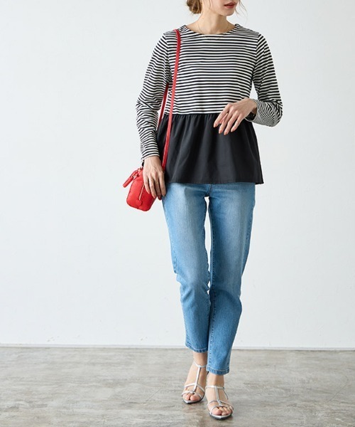 ストラップフラットサンダル