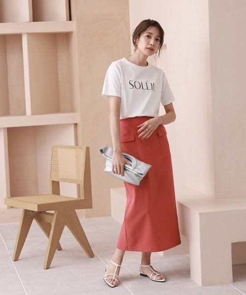 ストラップフラットサンダル