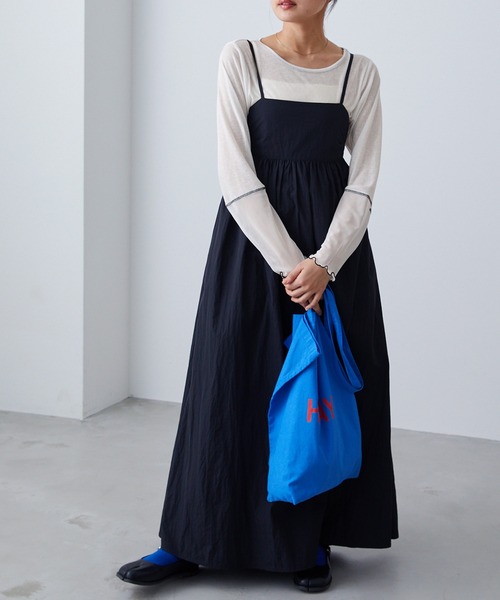 forksy.(フォルクシー)の「【forksy.】シアー切り替えステッチ配色プルオーバー(Tシャツ/カットソー・レディース・イエロー/オフホワイト/ブルー・FREE)」の18枚目の写真