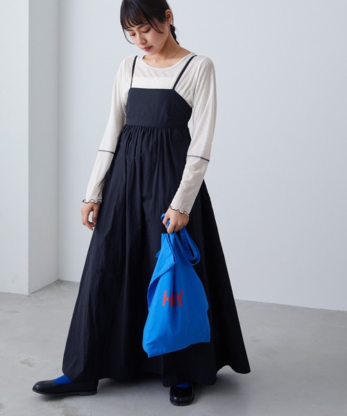 forksy.(フォルクシー)の「【forksy.】シアー切り替えステッチ配色プルオーバー(Tシャツ/カットソー・レディース・イエロー/オフホワイト/ブルー・FREE)」の19枚目の写真