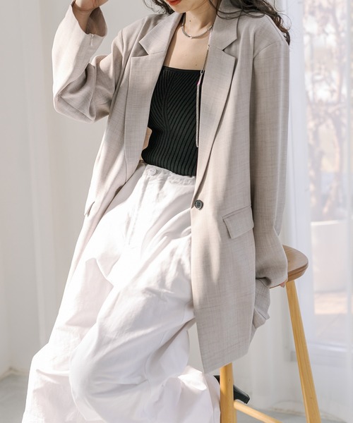 mystic（ミスティック）の「オーバージャケット（テーラードジャケット