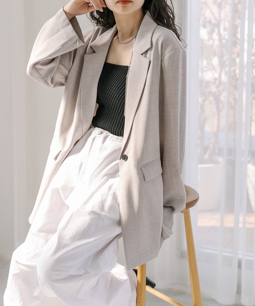 mystic（ミスティック）の「オーバージャケット（テーラードジャケット