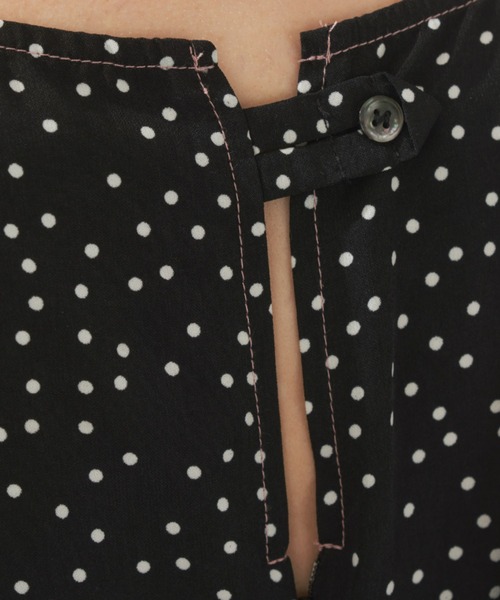 Unitage(ユニテージ)の「ワイドシルエットオールインワン(サロペット/オーバーオール・レディース・ネイビー/ブラック・FREE)」の19枚目の写真