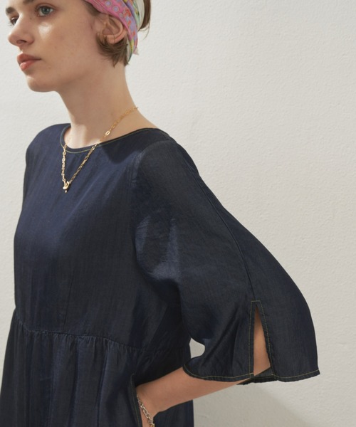 Unitage(ユニテージ)の「ワイドシルエットオールインワン(サロペット/オーバーオール・レディース・ネイビー/ブラック・FREE)」の15枚目の写真