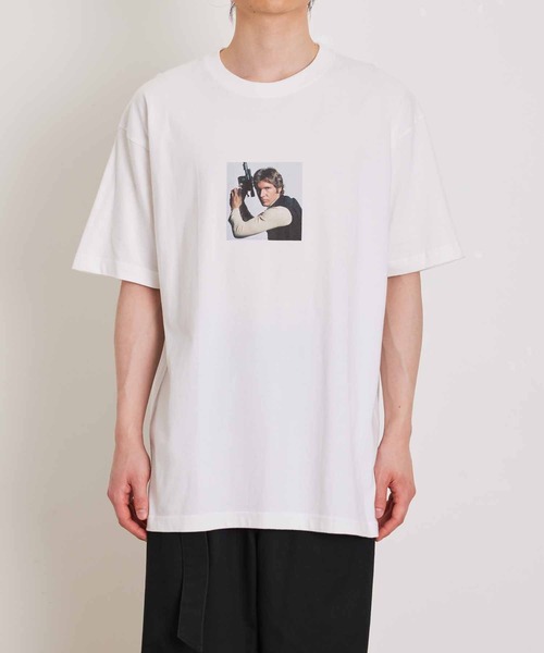 ADAM ET ROPE'（アダムエロペ）の「《WEB限定》【STAR WARS × 10 CULTURE】ORIGINAL HAN SOLO T-SHIRT / UNISEX（Tシャツ/カットソー・メンズ・ホワイト/ホワイト系その他・L/M/XL）」の11枚目の写真
