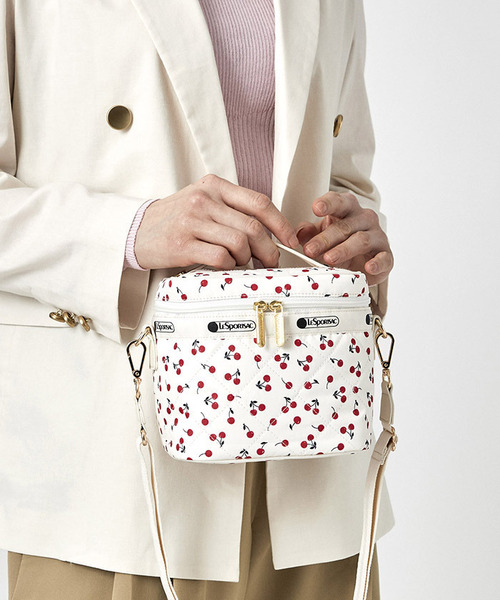LeSportsac（レスポートサック）の「VANITY SHOULDER BAG チェリー
