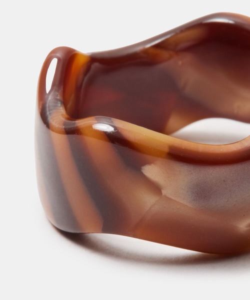 FOREVER 21（フォーエバー トゥエンティーワン）の「マーブルリング（リング・レディース・オレンジ/ブラウン/ホワイト系その他/その他・FREE）」の10枚目の写真