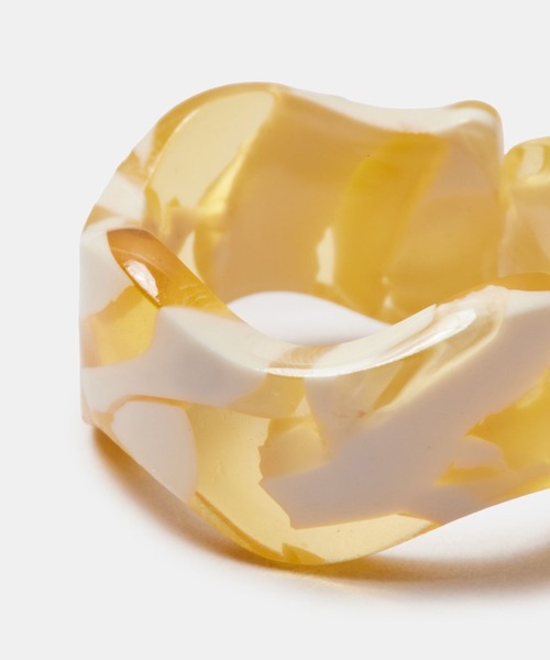 FOREVER 21（フォーエバー トゥエンティーワン）の「マーブルリング（リング・レディース・オレンジ/ブラウン/ホワイト系その他/その他・FREE）」の11枚目の写真