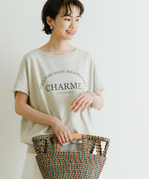 フレンチスリーブロゴスウェット