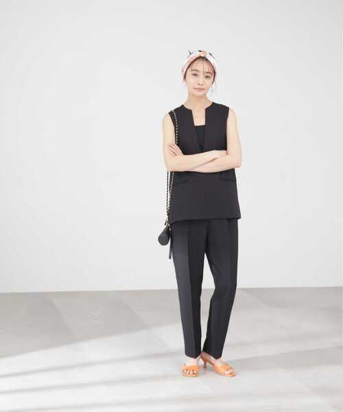 N.(N. Natural Beauty Basic)(エヌエヌナチュラルビューティーベーシック)の「【WEB限定】◆TRジレセットアップ(セットアップ・レディース・ブラウン/ライトベージュ/ブラック・MEDIUM)」の10枚目の写真