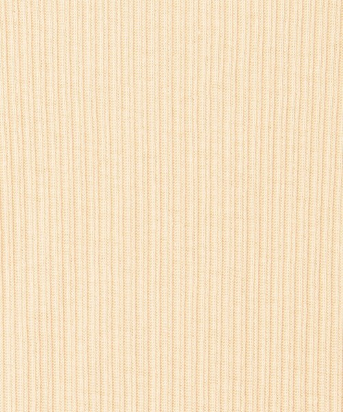 BASERANGE(ベースレンジ)の「BASE RANGE VEIN LONG SLEEV コットンリブ ロングスリーブトップス(Tシャツ/カットソー・レディース・ライトベージュ・S)」の9枚目の写真