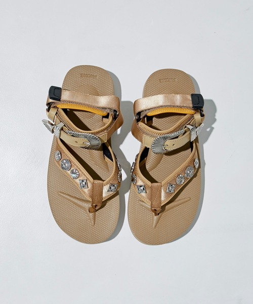 TOGA（トーガ）の「【TOGA×SUICOKE/トーガ×スイコック】TONO/トングサンダル（サンダル・レディース・ブラック/ベージュ・23cm/24cm/25cm）」の11枚目の写真