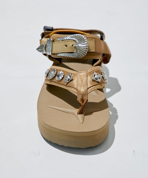 TOGA（トーガ）の「【TOGA×SUICOKE/トーガ×スイコック】TONO/トングサンダル（サンダル・レディース・ブラック/ベージュ・23cm/24cm/25cm）」の8枚目の写真